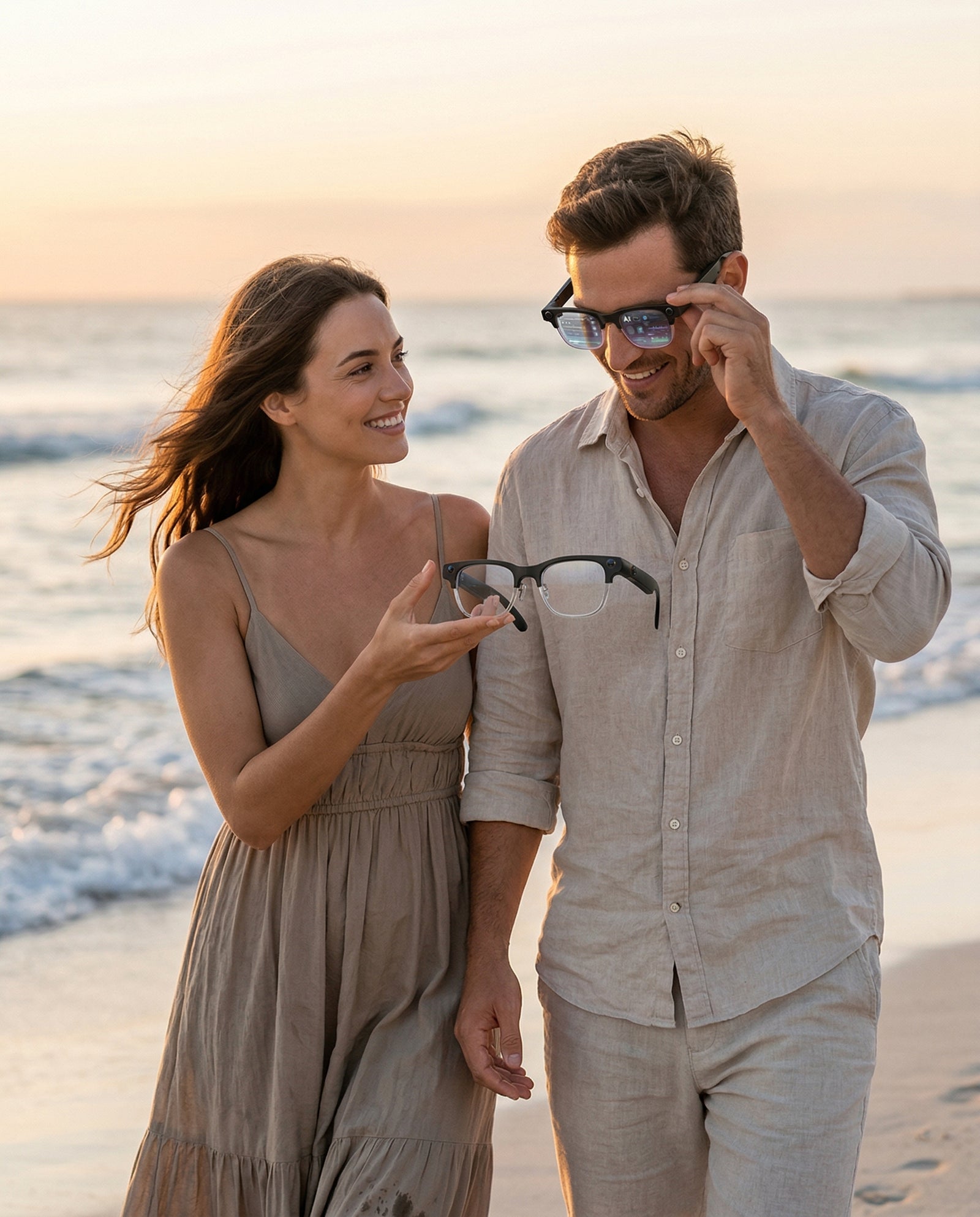 Styled product in a home setting